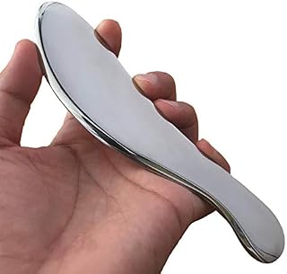 FORQOQO Gua sha Massage Tool Gua Sha Stainless Steel Gua Sha Muscle Scraper Massage Tool IASTM Tool for Soft Tissue Mobilization Tool Physical Therapy