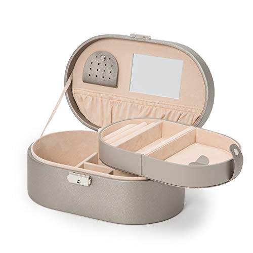 Wolf Heritage Oval Jewelry Box #TOP3