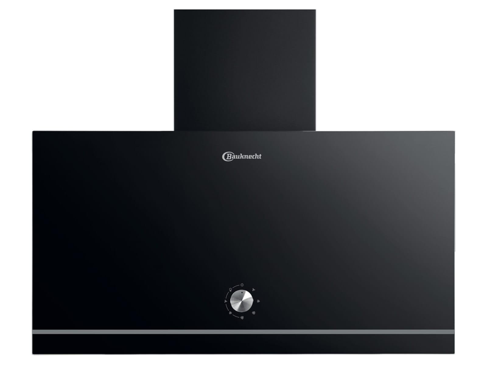 Bauknecht DBHVA 62F LM K Hotte aspirante sans tête / 60 cm/convient pour les modes évacuation et recyclage / 41,1 kWh/LED / 3 niveaux de puissance avec niveau intensif/classe d'efficacité