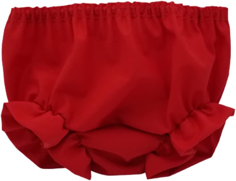 I.C. Collections Baby Double Seat Diaper Cover with Ruffle Edging (Style 163)