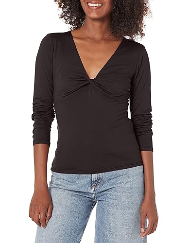Velvet by Graham & Spencer Women's Brenda Gauzy Whisper Novelty Top
