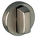 Baldwin 6760 Modern Round Turn Piece for Baldwin Estate Collection, Antique Nickel