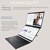 Laptop ASUS Zenbook Duo con doble pantalla táctil OLED WUXGA 16:10 de 14", Intel 16-Core Ultra 9 285H, gráficos Intel Arc, 32GB LPDDR5X, SSD PCIe de 2TB, WiFi 7, cámara web FHD IR, teclado retroiluminado desmontable, Windows 11 Pro 8