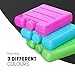 KEPLIN Mini Freezer Ice Packs (6 Pack) – Multicolour Reusable Cooling Blocks for Lunch Boxes, Small Cooler Bags, Travel & Picnic – Compact Design with Long Lasting Cooling Performance