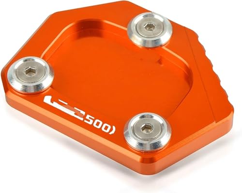 Béquille latérale moto CB500X 2013-2014 extension de support orange