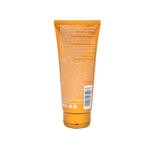 Cocochoco Gold 100ml Brazilian Blow Dry Hair Straightening Keratin Treatment 50ml Shampoo …, 100 ml (Pack of 1) - Image 2