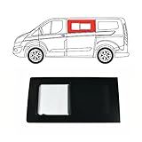 Glasfenster Schiebefenster kompatibel mit Ford Transit Custom 2014-2023 Auto Links L1 L2