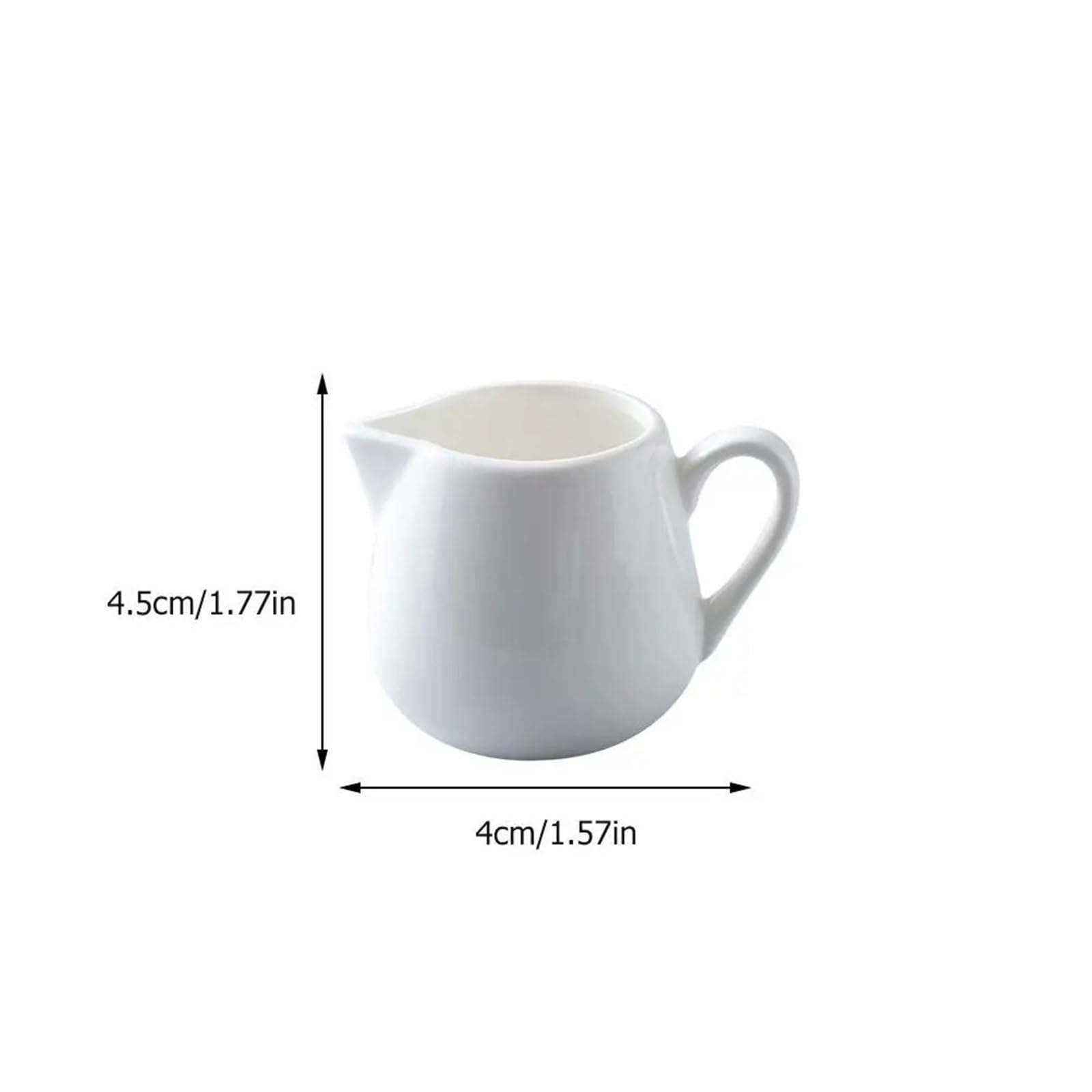 2 ensembles (6 pièces) de pots à lait, tasses café en céramique pour Lait, Café, Sauce
