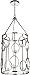 Craftmade 49030-PLN-LED Indy LED Chandelier Lighting, 10-Light, 300 Watts, Polished Nickel (23" W x 50" H)