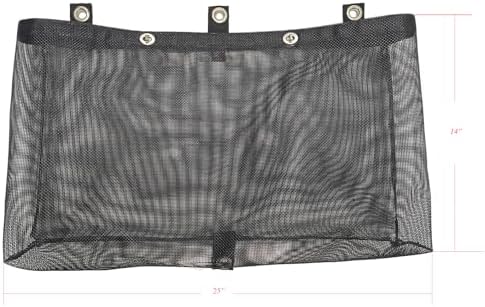 Rope/Chain/Anchor Bag, Black, Heavy Duty Mesh, Great for Boats or Shore Lines 25" X 14" X 3.5" image 5