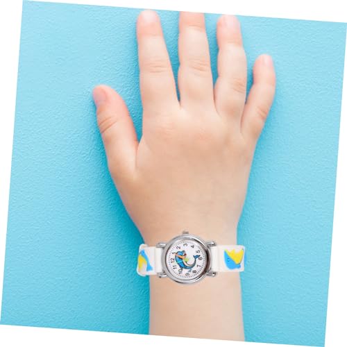 SAFIGLE Relógio Infantil Relógio De Pulso Infantil Relógio De Golfinho De Desenho Animado Relógio In