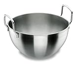 schneeschlagkessel Beste Qualität LACOR 50333 Schneeschlagkessel mit Griffen 32 cm