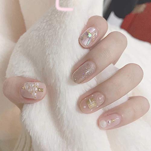 IKAAR 2 Box Nagel Kunst Strass, Mix Größe Nagel Perlen Glitter Strass Stein Gold Metall Ohrstecker Unregelmäßige 3D… – Bild 6