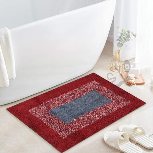 Image of Cotton Kitchen Doormat Rectangular Floor Mat Anti-Slip Soft Washable Printed Designer for Kitchen Room Offices (120L x 40W & 60L x 40W Centimetre) Design-6