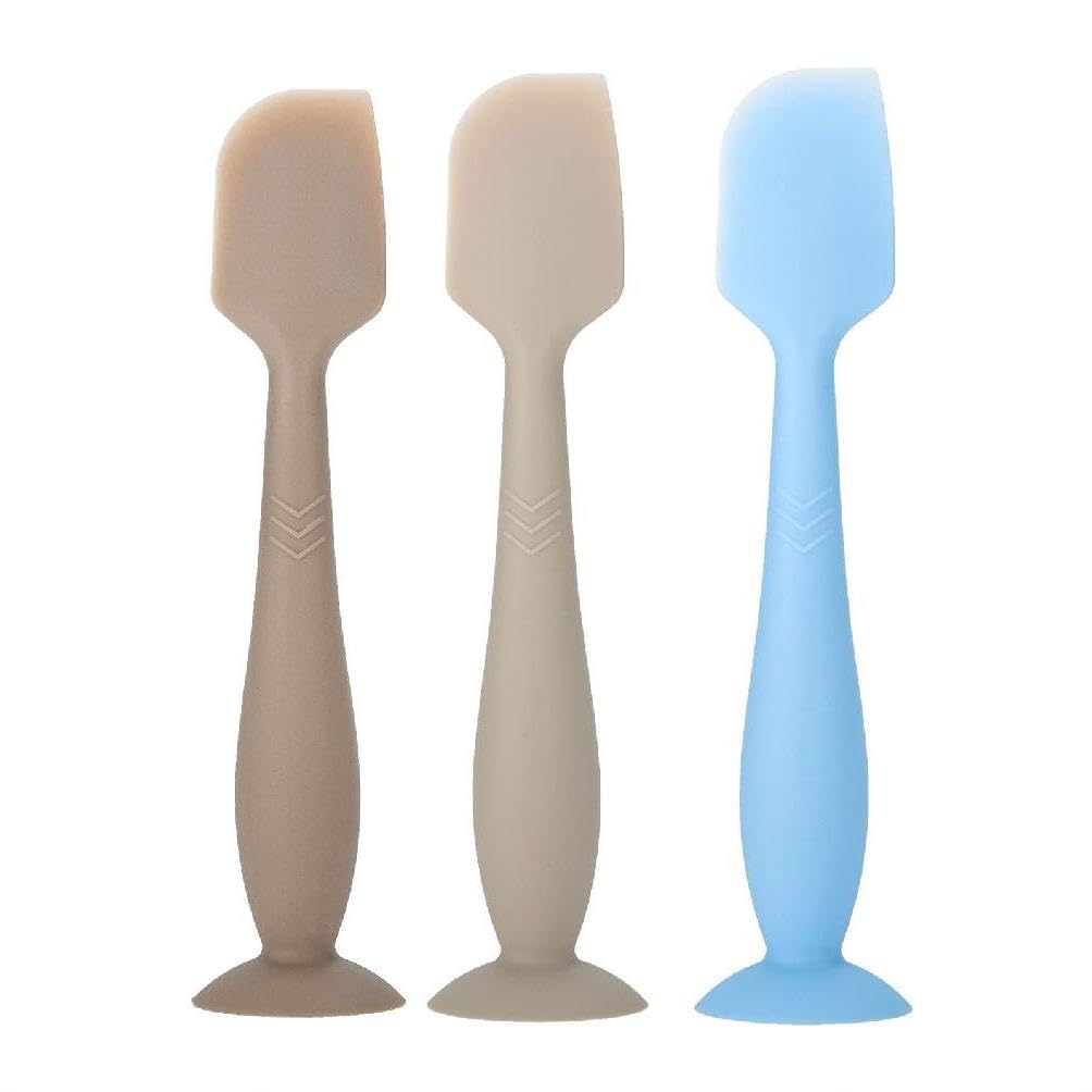 Diaper Cream Spatula Baby Butt Spatula for Diaper Cream Soft Flexible Silicone Baby Bums Brush Suction Base Diaper Cream