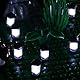 14 1x1 Punkt Baustein LED DIY Garten Rasenleuchten, Stadt Straßenbeleuchtung (USB betrieben), kompatibel mit Mainstream Baustein Marken