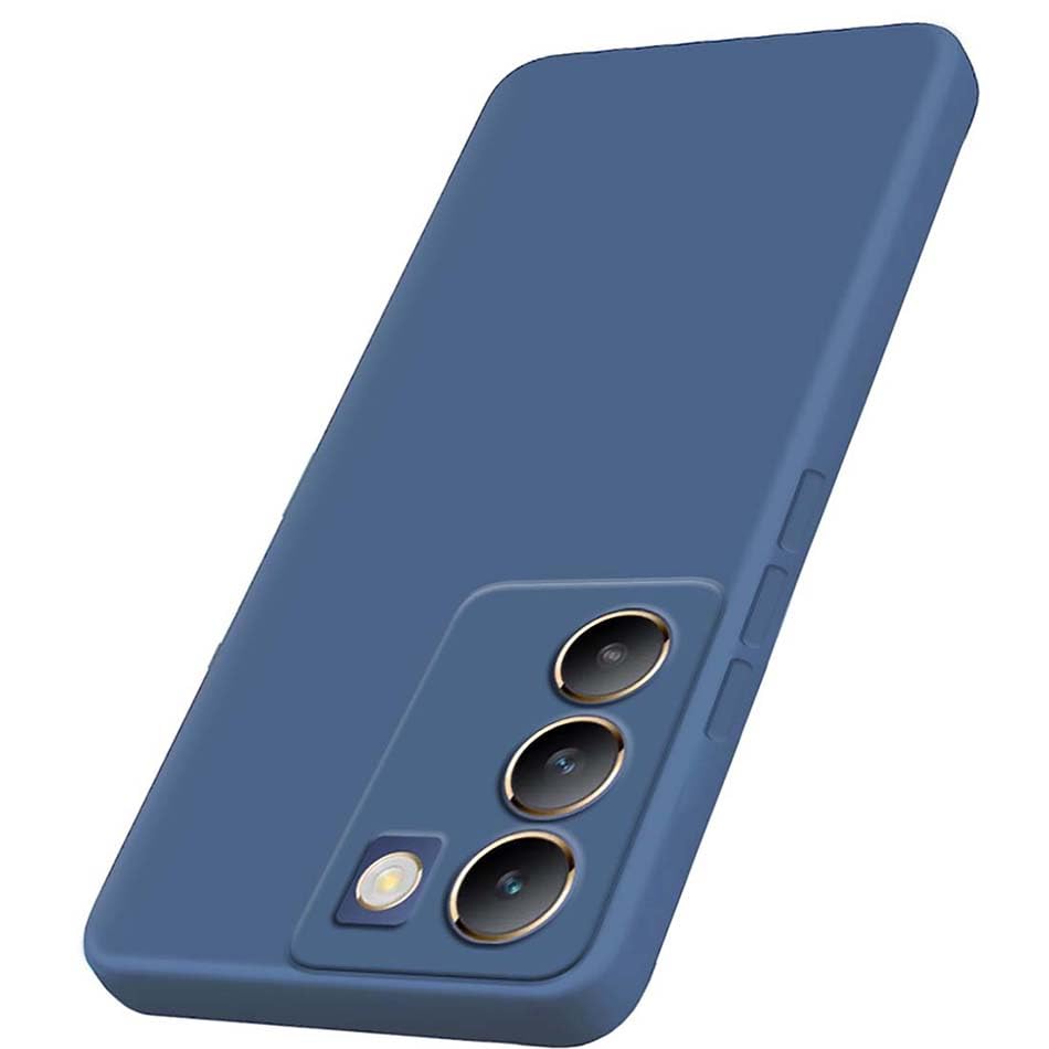 Fashionury Back Cover for Vivo Y200e 5G / Vivo T3 5G | Camera Bump Protection | Matte Soft Silicon Flexible | All Side Shock Proof Rubberised Back Case Cover for Vivo Y200e 5G / Vivo T3 5G (Blue) (B0CYXVLVYV) Amazon Price History, Amazon Price Tracker