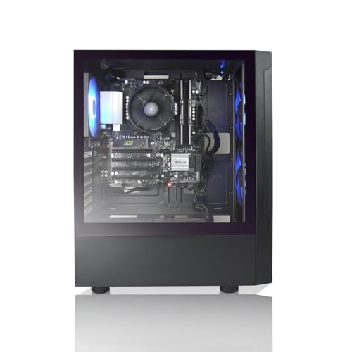 Image of Max Gaming PC - AMD Ryzen 5 5600GT, 16GB DDR4 RAM, 1TB M.2 NVMe SSD, Windows 11, WiFi (AMD Ryzen 5 | Radeon Graphics)