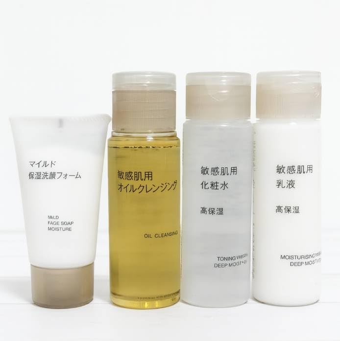 Amazon.co.jp: 無 印 良 品 高保湿トラベルスキンケア4点セット 4点が