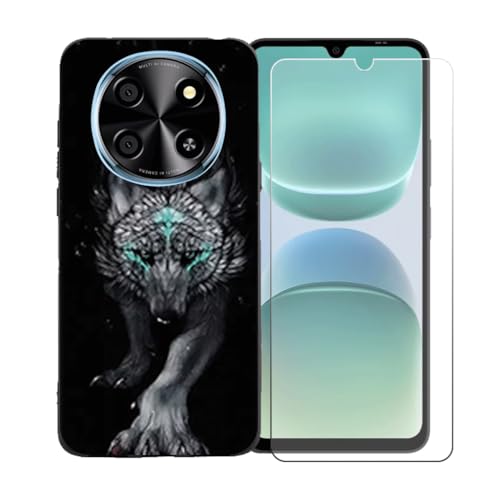 BMPNLSZ Kp Oukitel C1 Plus+HDKXɓKėpTPUیJo[AVJQVFop[یobNVF-Kp Oukitel C1 PlusɓK9dxXNb`h~XN[یJo[ LLM22