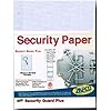 Laser Print Security Paper w Hidden COPY Pantograph (SGP-23), Bond Blue 24-lb, 8.5 x 14 - 500 SHEETS/PACK