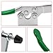 10 pack Hold Down Toggle Clamps Latch Antislip Red 201B Hand Tool 200Lbs Holding Capacity Antislip Horizontal Quick Release Heavy Duty Toggle Clamp Tool (201B 10pcs Green)