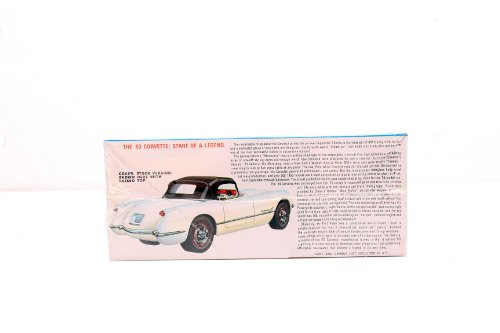 Kit de modelo plástico AMT 53 Corvette escala 1:25 miniatura 2