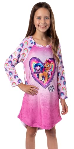 INTIMO My Little Pony: A New Generation Girls' Sunny Starscout Izzy Moonbow Pajama Nightgown Sleep