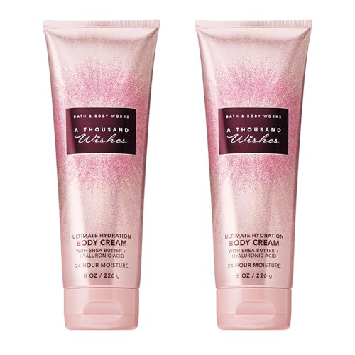 Bath & Body Works A Thousand Wishes Body Cream, 8 oz, 2 Pack - image 1