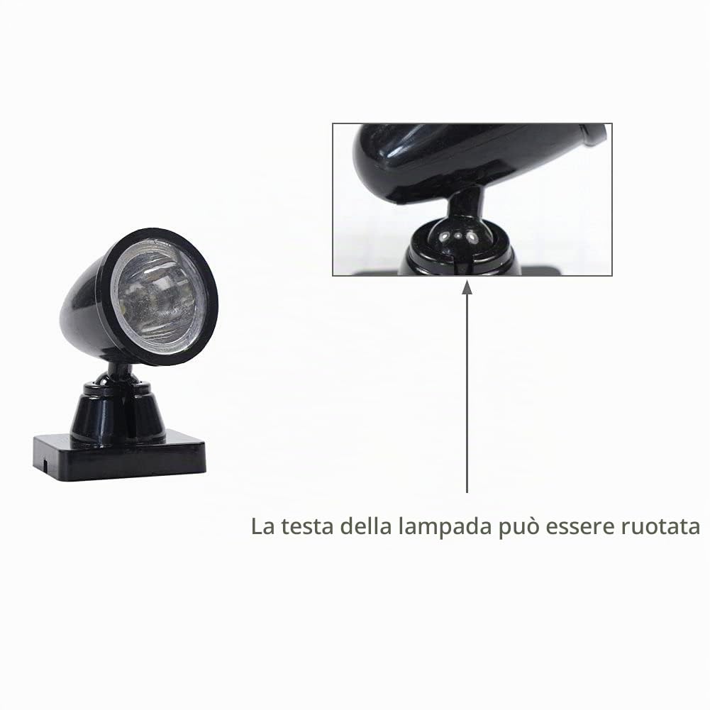 Evemodel LYC18 10 pz Modello Ferroviario Natale Lampada Post Luci di Inondazione O Scala LED NUOVO