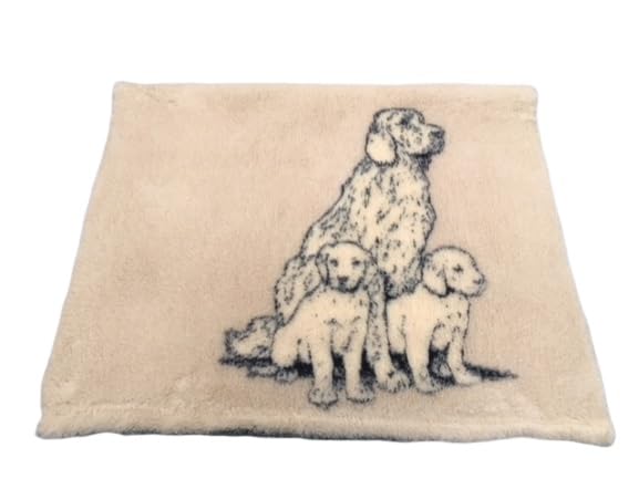 Lit Golden Retriever chiot antidérapant 150x95cm grand tapis chien