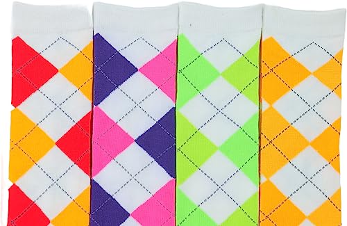 Image of ToBeInStyle Women's Colorful Patterned Design Knee High Socks