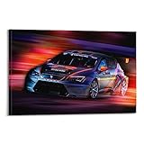 Photo Gallery altuy poster decorativo su tela, motivo: auto da corsa, serie tcr international, 60 x 90 cm Photo Gallery altuy poster decorativo su tela, motivo: auto da corsa, serie tcr international, 60 x 90 cm