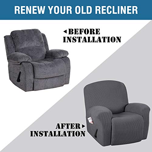 image for H.VERSAILTEX Super Stretch Recliner Cover Recliner Couch Covers Reclin