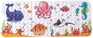 Bath Mat, Shower Mat, Non Slip Childrens Bath Mat, Anti Slip Bath Mat for Children, Toddlers and Babies, Extra Large, Under Water Scene