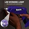 Electric Screwdriver Cordless, 3.6V Cordless Screwdriver Rechargeable, 47Pcs Small Power Screwdriver Set with Pivoting Handle and LED Light, 3Nm Battery Screw Gun for DIY Enthusiasts #4