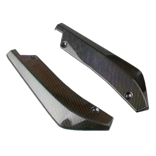 Pare-chocs extension de jupe latérale auto avec spoiler de lèvre en texture carbone