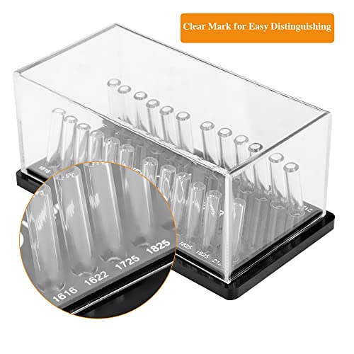 Orthodontic Preformed Wire Acrylic Organizer Dental Arch Wire Holder Case Box #TOP2