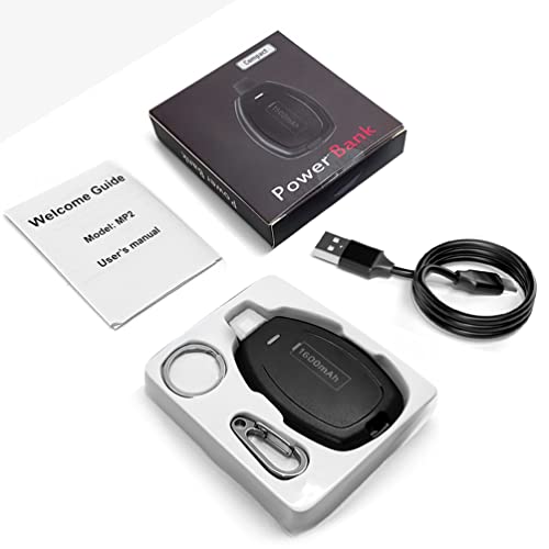 Mini Portable Charger, Small Power Bank External Battery Pack Compatible With Iphone 14/14 Plus/14 Pro Max/13/13 Pro Max/12/12 Mini/12 Pro Max/11 Pro/Xs Max/Xr/X/8/7/6/6S/Plus Airpods And More (Black) #TOP5