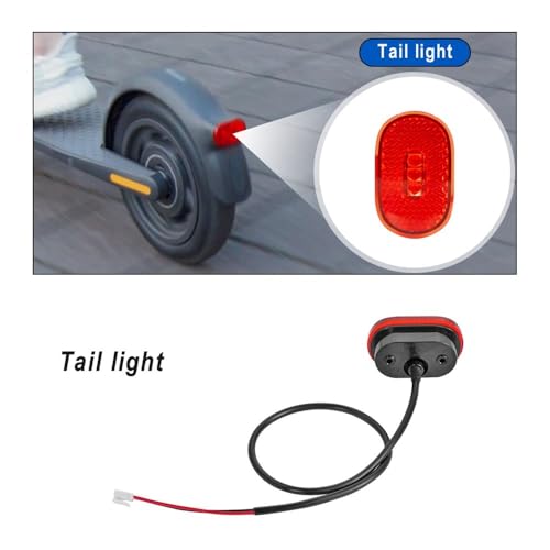 Feu de sécurité Ninebot E25 E45 E22D à LED haute visibilité