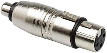 Amazon Hosa Gxf 132 Rcaメス Xlr3ピンメス 変換アダプター ケーブル用変換コネクター 楽器 音響機器