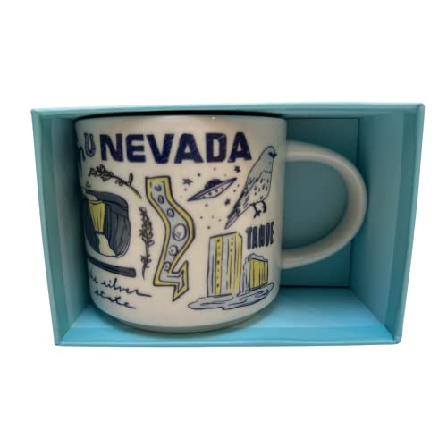 Starbucks Been There Series Nevada Taza Cerámica 14 Oz