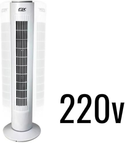 CIRCULADOR DE AR TORRE VERTICAL EM COLUNA SILENCIOSO AIR SILENCE BRANCO VENTILADOR VERSATIL COM 3 VE