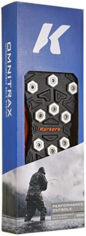 Korkers OmniTrax v3.0 Interchangeable Sole - Triple Threat Aluminum Hex Disc image 5