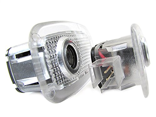 Kit Luci Led Logo Proiettori Auto Portiere Mercedes Benz Class C CL S W216 W221 Senza Modifica Plug & Play