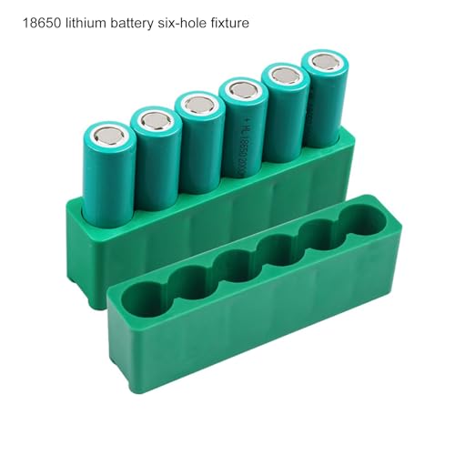 XEGZLH 18650 Battery Holder Battery Fixed Bracket Battery Packs Fixture Fast Spots Welding Single Row Holder Welding Attachment 18650 Lithium Battery clamp