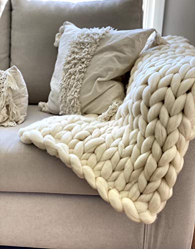 Kondoos Natural Wool Bulk Roving, 8 Lb. Best Wool For Spinning, Arm Knitting, Felting, Chunky Blankets And Tapestry. Natural Colors, Un-Dyed. (Ecru, 8 Lb) #TOP7