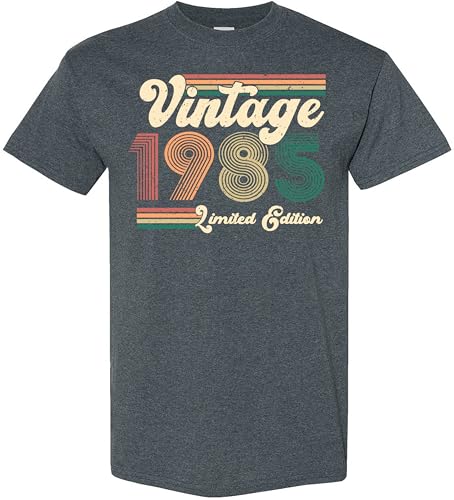 Vintage 1985 Limited Edition Retro Graphic T-Shirt – Birthday Gift for Men or Women