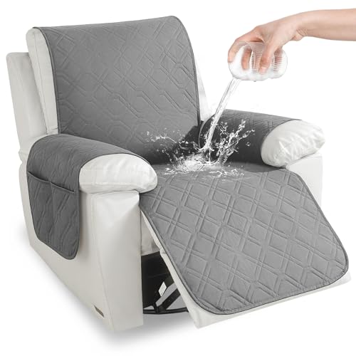 YSTELLAA Funda Sillon Relax Reclinable 1 Plaza, Impermeable…