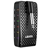 Guitar Headphone Amp, LEKATO Headphones Amplifier for Electric Guitar and Bass, Features 28 Drum...